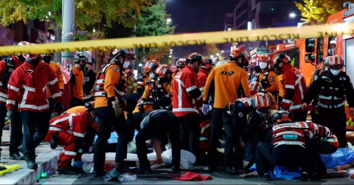 मातम में बदला उत्सव: पार्टी में भगदड़ मचने से 149 लोगों की दर्दनाक मौत, 150 से ज्यादा घायल