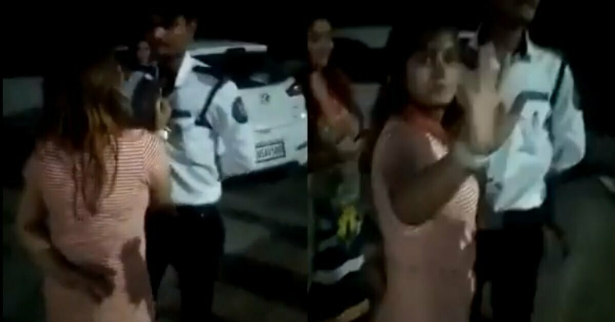 नशे में धुत्त लड़कियों ने किया जमकर हंगामा, गार्ड के साथ की शर्मनाक हरकत, Video हुआ वायरल
