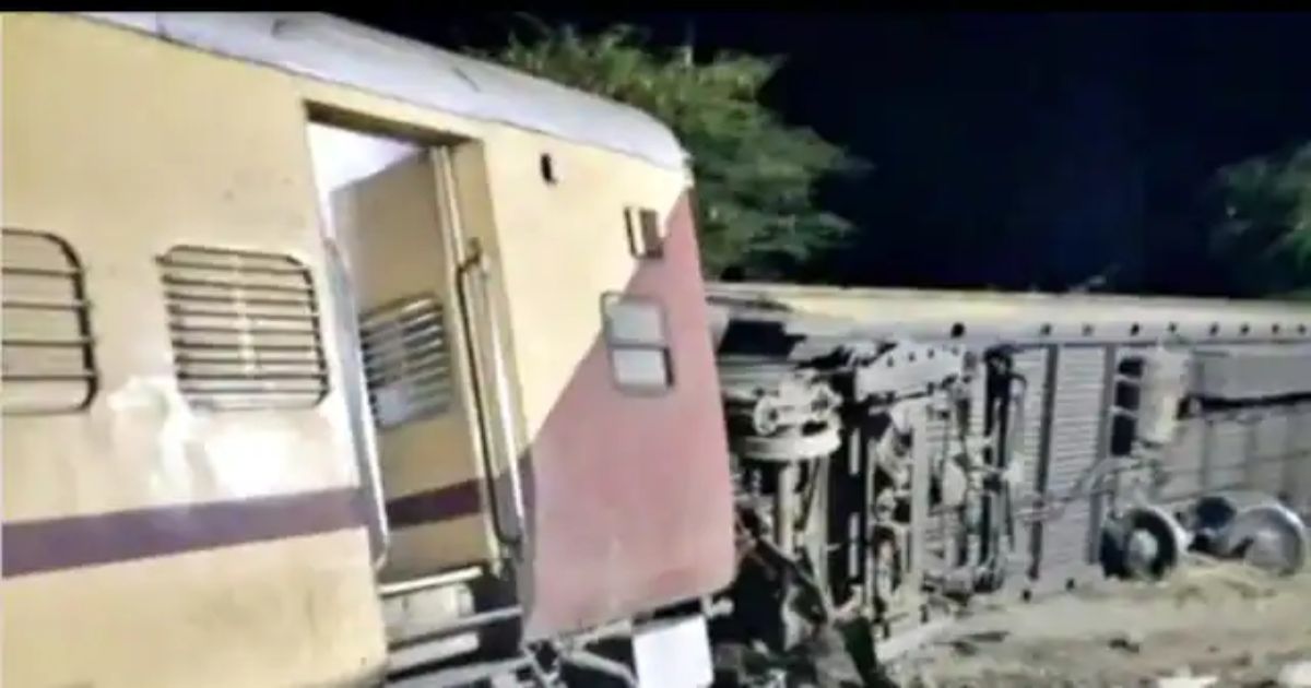 बड़ा रेल हादसा: सुपरफास्ट ट्रेन के 14 डिब्बे पटरी से उतरे, 24 यात्री घायल