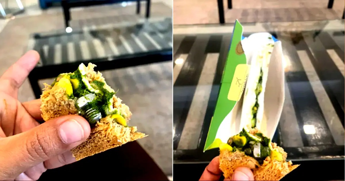 Indigo की फ्लाइट में परोसे गए सैंडविच में मिला स्क्रू, यात्रियों की सेहत से खिलवाड़