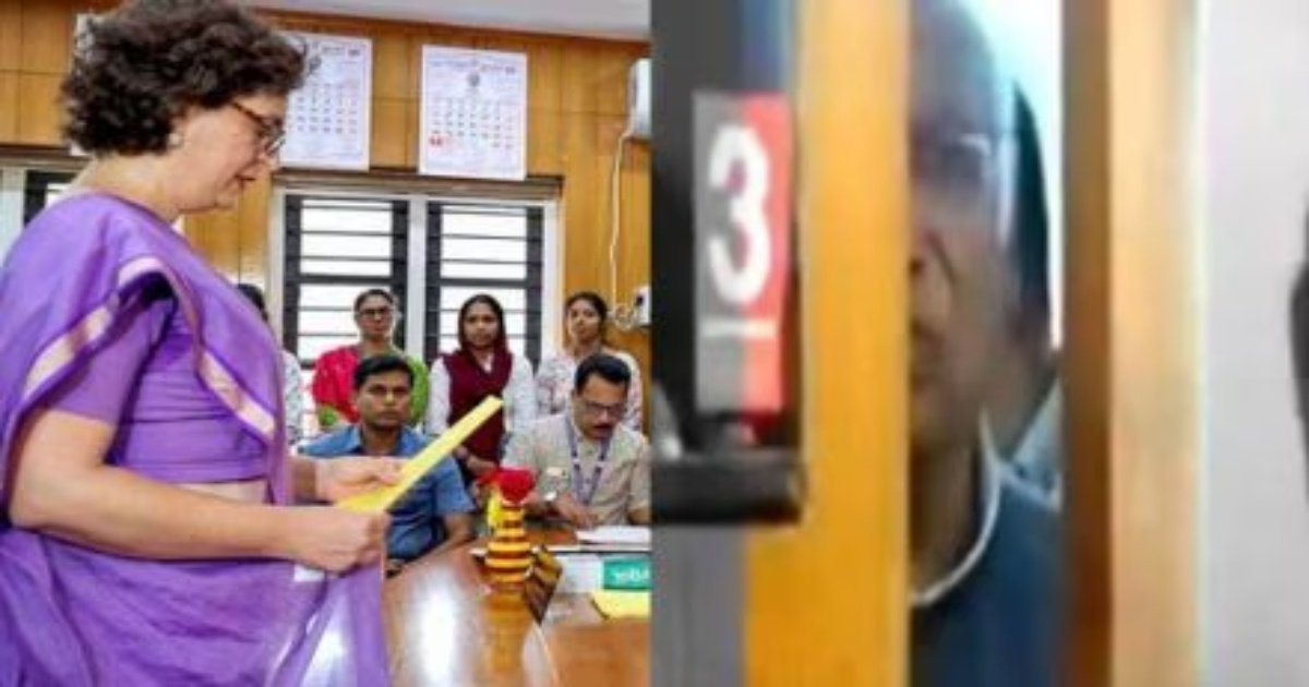 दरवाजे से अंदर झांक रहे थे खड़गे, नामांकन में प्रियंका गांधी के साथ क्यों नहीं थे? बीजेपी ने Video शेयर कर लगाया दलित अध्यक्ष के अपमान का आरोप