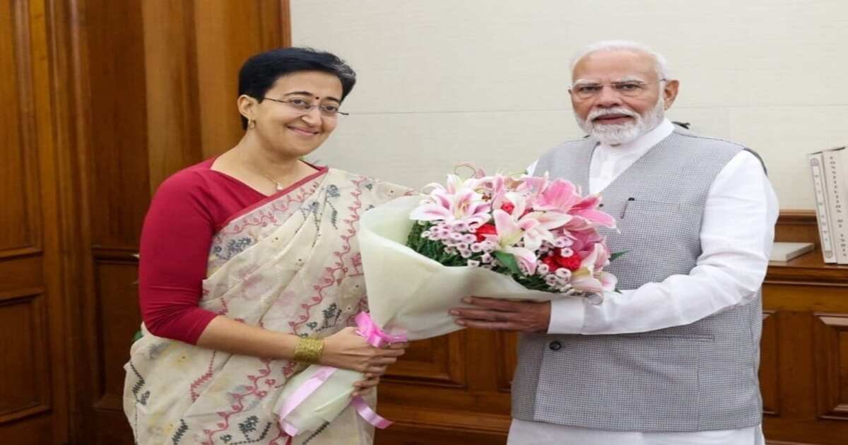 CM बनने के बाद आतिशी ने पीएम मोदी से पहली बार की मुलाकात, ट्वीट कर दी जानकारी.. नेताओं के बीच शिष्टाचार भेंट