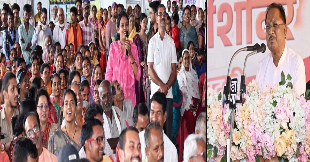 रिमझिम बारिश के बीच CM पहुंचे धमतरी के समाधान शिविर, 213 करोड़ रुपये की लागत के विकास कार्याें की घोषणा, 54 दिवसीय सुशासन तिहार का समापन
