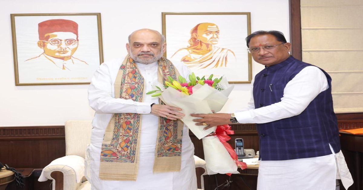 BJP की सरकार में 205 एनकाउंटर हुए, टॉप नक्सल लीडर बसवा राजू और सुधाकर सहित 427 माओवादी मारे गए, CM साय ने नक्सल ऑपरेशन की केंद्रीय गृहमंत्री को दी जानकारी