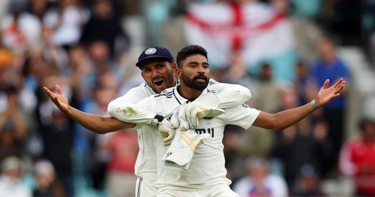 india vs england: सिराज ने हारी बाजी जीत में बदली, ओवल टेस्ट में भारत ने इंग्लैंड को 6 रन से हराया, टेस्ट क्रिकेट में सबसे करीबी जीत