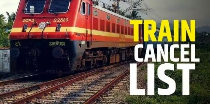 CG Train Cancelled : यात्रीगण कृपया ध्यान दें! ये ट्रेनें हुई कैंसिल, यात्रा करने से पहले जरूर देखें लिस्ट…..