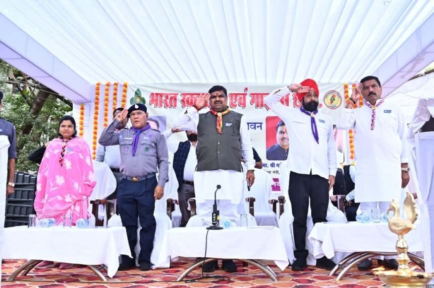 CG : स्कूल शिक्षा मंत्री गजेंद्र यादव ने किया भारत स्काउट्स एवं गाइड्स के राज्य मुख्यालय भवन का भूमि पूजन