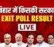Bihar Election Result 2025 : बिहार में बंपर बहुमत के साथ NDA की बन रही सरकार! रुझानों में सबसे आगे