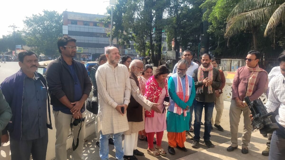 छत्तीसगढ़ महतारी की प्रतिमा को हटाना, जिला प्रशासन, पुलिस और एनएचआई का बड़ा षडयंत्र हैः अनिल दुबे