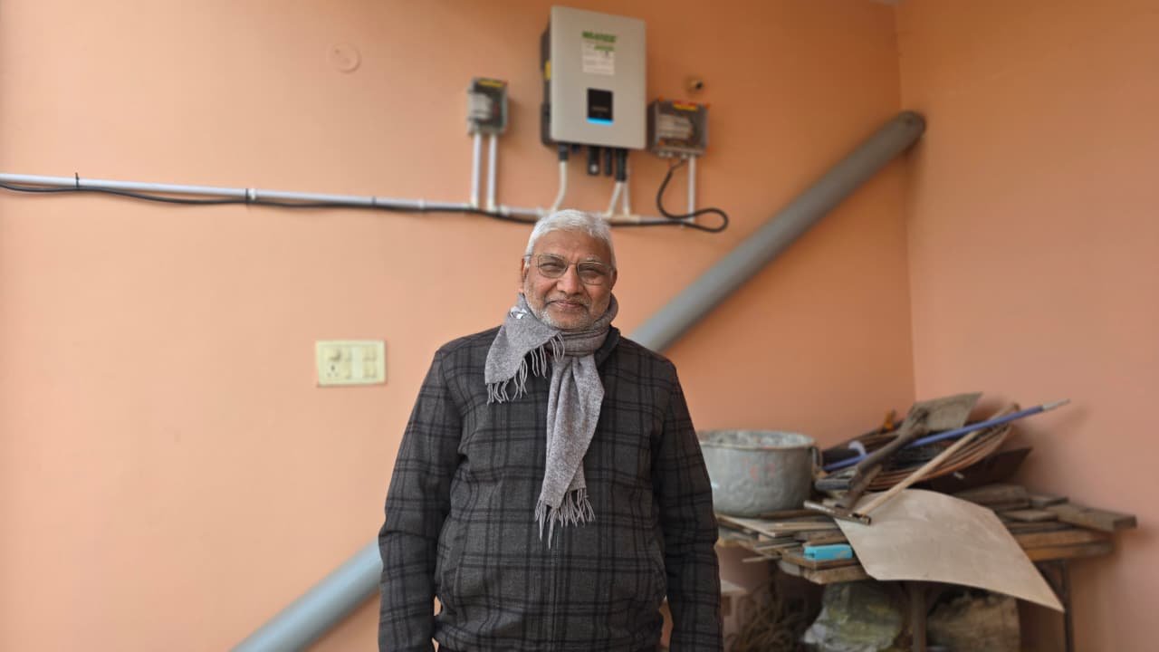 पीएम सूर्य घर मुफ्त बिजली योजना से राम नारायण का बिजली बिल हुआ शून्य, मिला सब्सिडी का लाभ