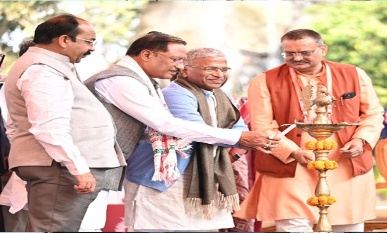 गणतंत्र के अमृतकाल में साहित्य उत्सव का आयोजन हमारी समृद्ध सांस्कृतिक चेतना का प्रतीक: मुख्यमंत्री साय