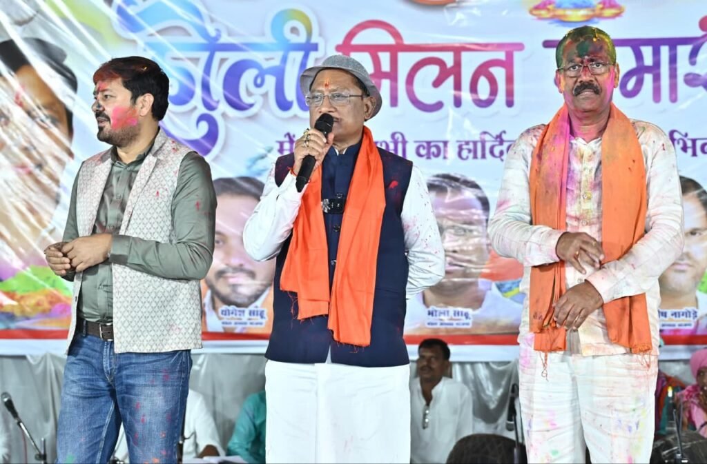 होली पर किसानों के खातों में राशि अंतरण से दोगुनी हुई तिहार की खुशी -मुख्यमंत्री विष्णु देव साय