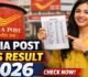 India Post GDS Result 2026: ग्रामीण डाक सेवक-2026 भर्ती के लिए पहली मेरिट लिस्ट जारी, ऐसे देखें रिजल्ट
