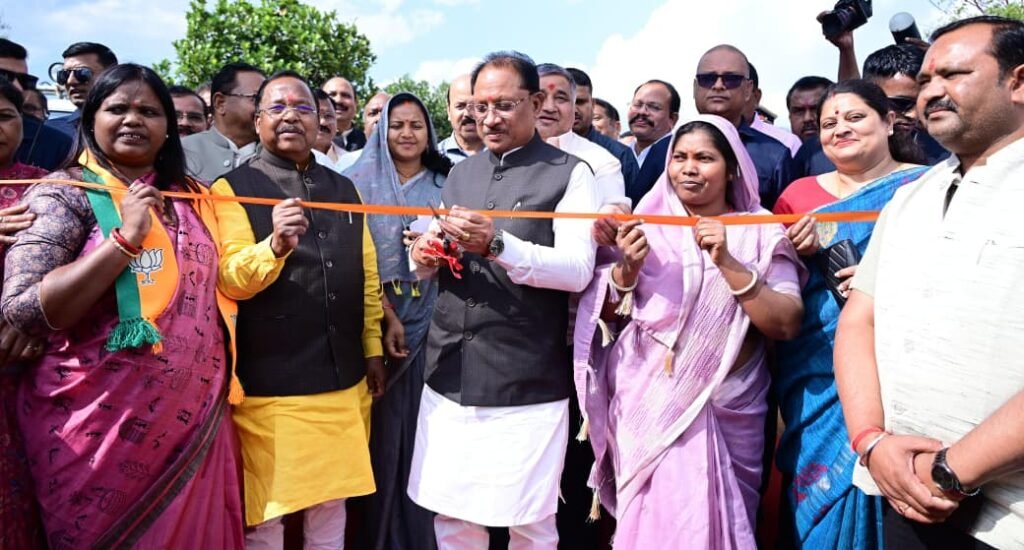 किसानों से किया हर एक वादा पूरा कर रही है हमारी सरकार :  मुख्यमंत्री विष्णु देव साय