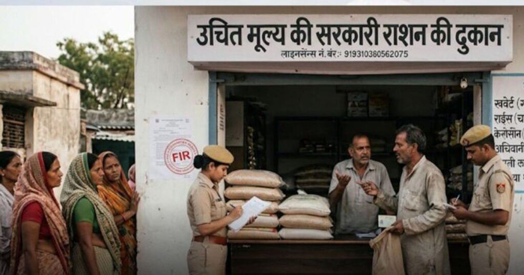 राशन वितरण में गड़बड़ी, जिले की तीन उचित मूल्य दुकानों के संचालकों पर FIR दर्ज