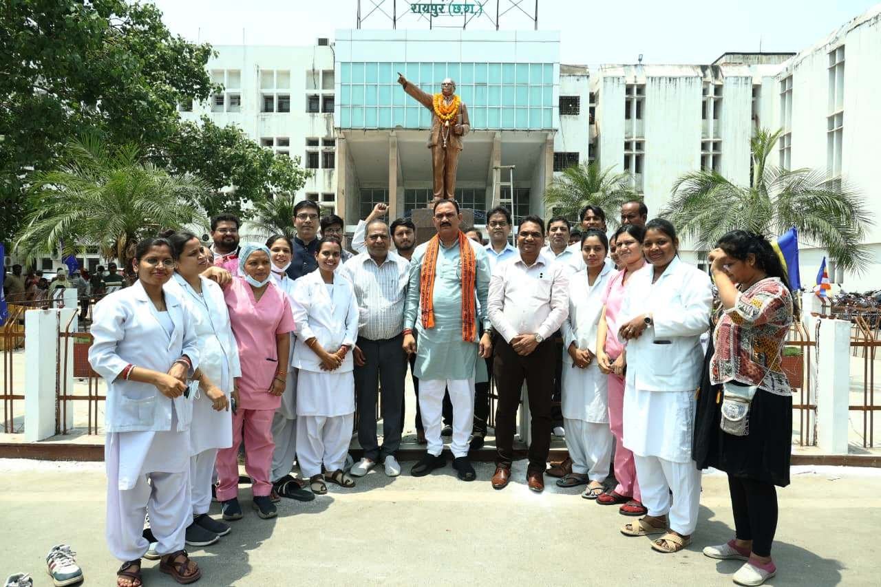 बाबा साहेब के विचारों पर चलकर ही बनेगा बेहतर समाज: स्वास्थ्य मंत्री जायसवाल