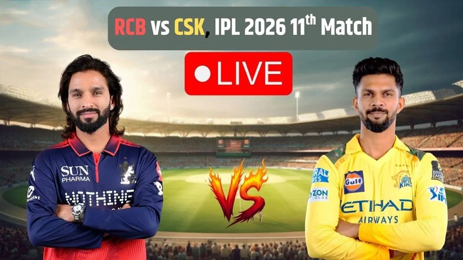 CSK vs RCB IPL 2026 Live: लक्ष्य – 251 रन, शुरुआत में ही लड़खड़ाई सीएसके की पारी, रुतुराज के बाद आयुष म्हात्रे भी आउट, चेन्नई सुपर किंग्स 2.5 ओवर के बाद 30