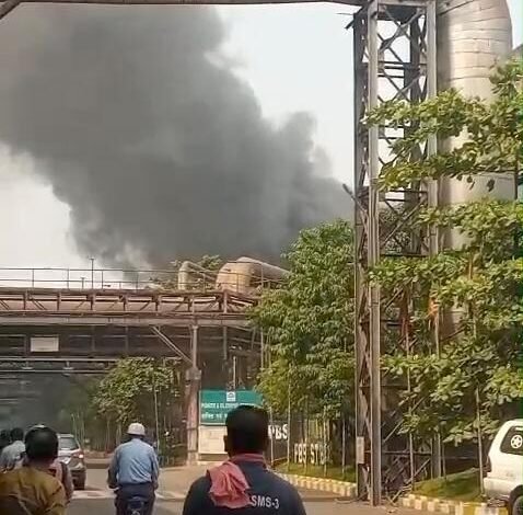 CG – भिलाई स्टील प्लांट में भीषण धमाका! टरबाइन ब्लास्ट से दहला प्लांट, मची अफरा-तफरी… कई मजदूर झुलसे…