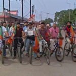 पीएम मोदी के द्वारा ईंधन की बचत और पर्यावरण संरक्षण की अपील का असर अब युवाओं में दिखने लगा, युवाओं ने साइकिल रैली निकाल कर जन जागरूकता अभियान चलाया