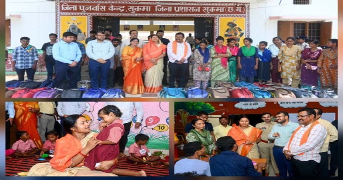 महिला एवं बाल विकास मंत्री ने सुकमा प्रवास में विभागीय संस्थाओं का किया निरीक्षण