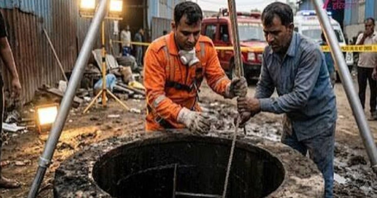 सेप्टिक टैंक बना मौत का गड्ढा, जहरीली गैस से तीन मजदूरों की मौत, रेस्क्यू से पहले खत्म हुई सांसें