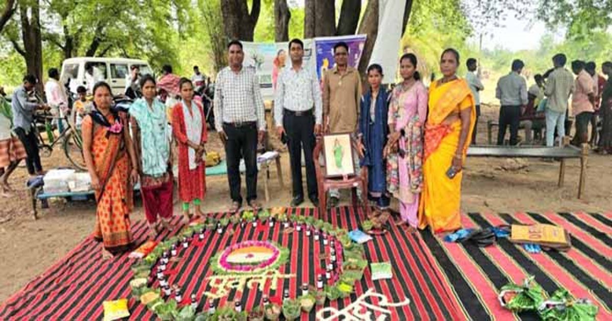 घुर नक्सल प्रभावित रहे हिडमा के ग्राम पूवर्ती में लगा सुशासन तिहार शिविर