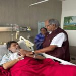 मेदांता अस्पताल में भाजपा प्रदेश अध्यक्ष से मिले रायपुर सांसद बृजमोहन अग्रवाल , जाना स्वास्थ्य हाल