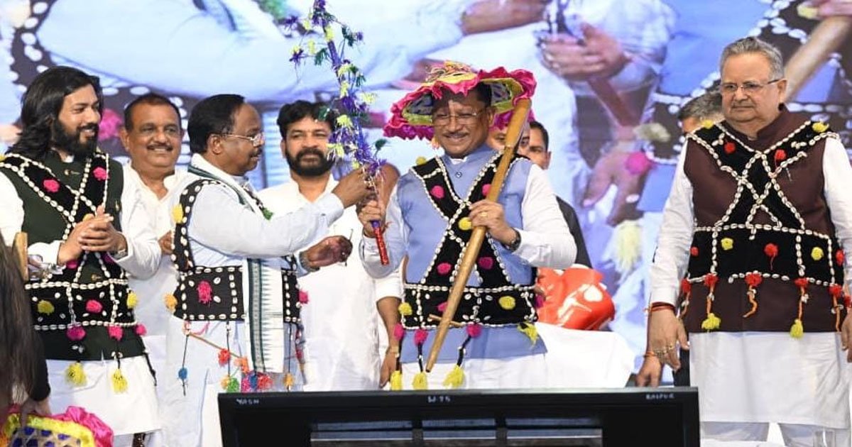 हरेली तिहार पर मुख्यमंत्री निवास में साकार हुई छत्तीसगढ़ की लोक संस्कृति, कृषि परंपरा और ग्रामीण जीवन की जीवंत झांकी