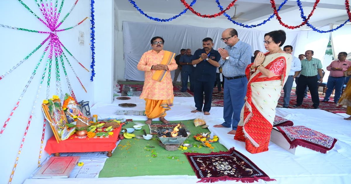 लोकभवन में मनाया गया विश्वकर्मा जयंती