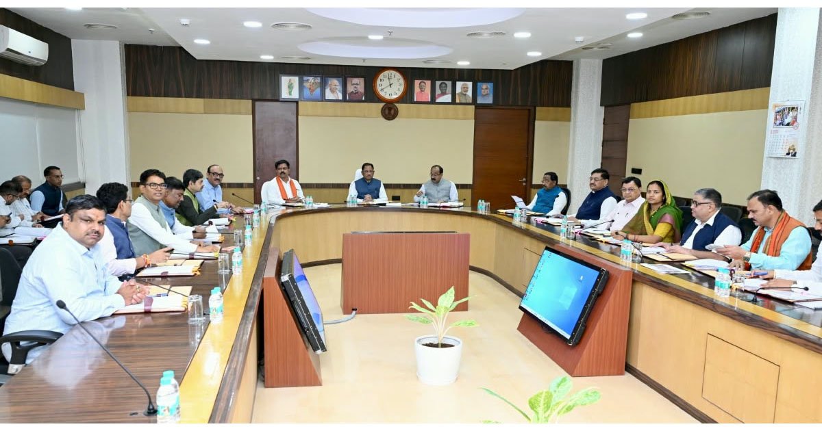 कैबिनेट बैठक में कई अहम फैसले, CM साय की अध्यक्षता में लिए गए महत्वपूर्ण निर्णय….