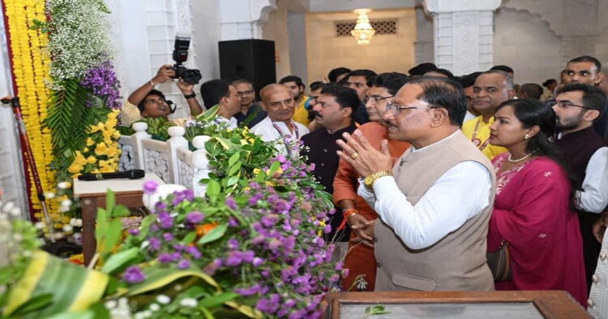 भगवान श्रीकृष्ण का जीवन हमें धर्म, कर्तव्य और लोककल्याण के मार्ग पर चलने की देता है प्रेरणा – मुख्यमंत्री विष्णुदेव साय