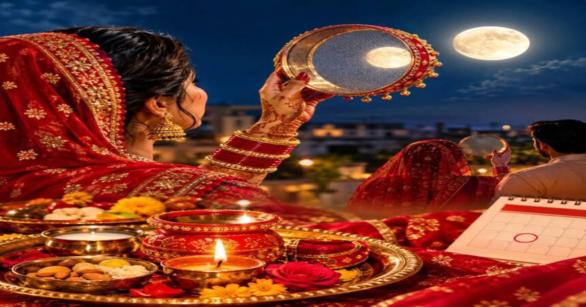 Karwa Chauth 2026: भद्रा का साया नहीं, जानिए पूजा का शुभ मुहूर्त, रायपुर समेत प्रमुख शहरों में चांद निकलने का समय