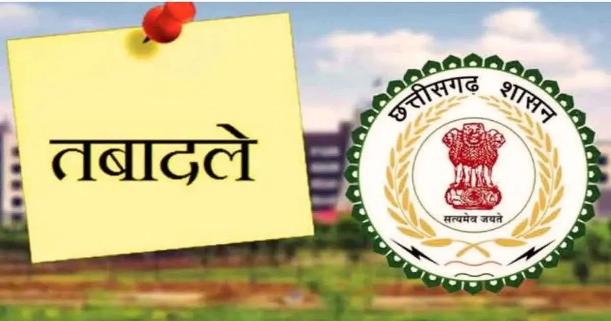 ब्रेकिंग : बड़ा प्रशासनिक फेरबदल, संयुक्त कलेक्टर, डिप्टी कलेक्टर सहित इन अधिकारियों के कार्यस्थल बदले, देखें आदेश…..